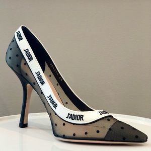 Dior J'ADIOR Lace Pattern Pump